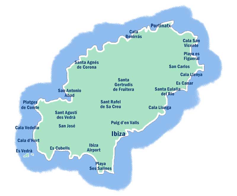 Ibiza Map