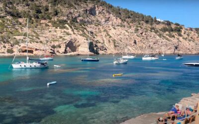 Cala Llonga on the island of Ibiza